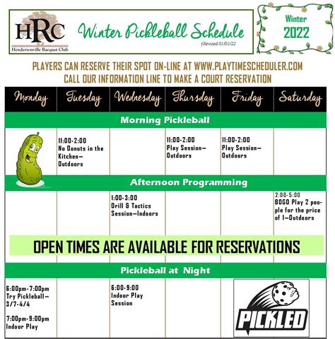 Pickleball at HRC – Hendersonville Racquet Club – Tennis, Pickleball, Racquetball, Fitness, Pool ...