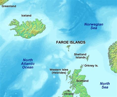 Where Is Faroe Islands Located On The World Map - Map