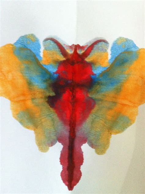 Confessions of a Lepidoterist: Rorschach Butterfly