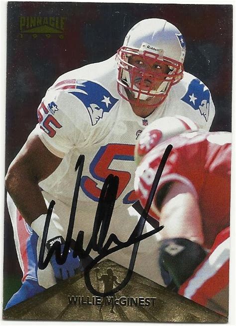 The Angels, In Order: Patriots Autograph of the Month - Willie McGinest