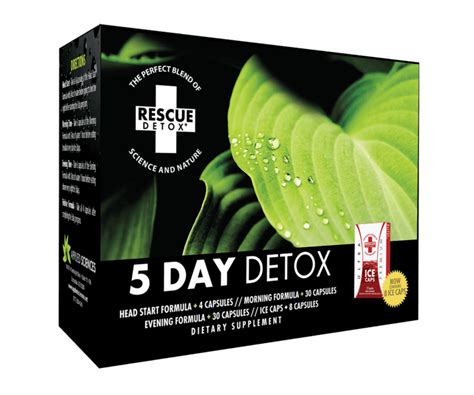 Rescue Detox 5 Day Detox Permanent Kit – Applied Sciences