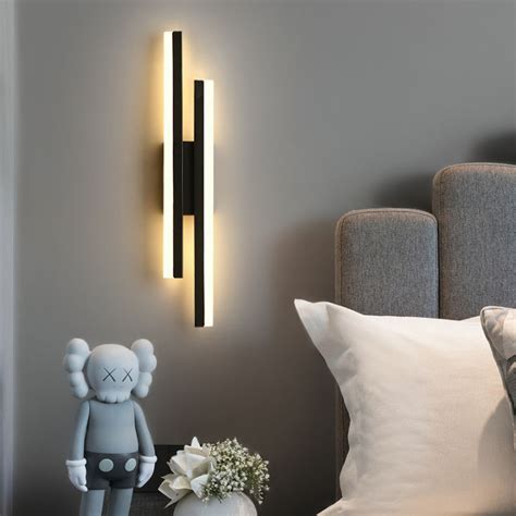 Seville 16W Nordic Led Wall Light Wall Mounted Modern Wall Sconces Living Room Bedroom Indoor ...