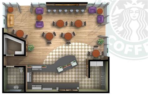 Starbucks Floor Plan | A | Pinterest | Starbucks, Floor plans and Floors