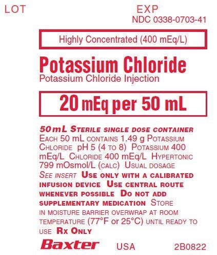 Potassium Chloride Injection - FDA prescribing information, side ...