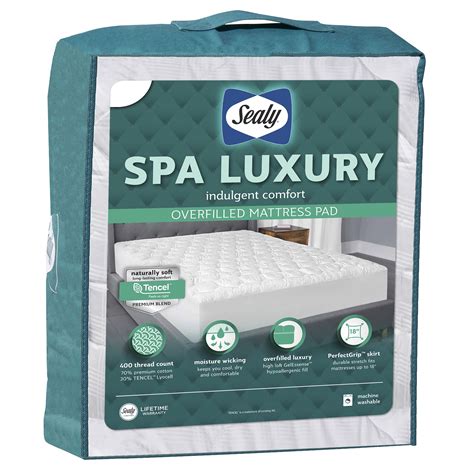 Sealy Spa Luxury Mattress Pad - Queen - Walmart.com - Walmart.com