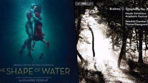 New Releases: Shape of Water soundtrack by Alexandre Desplat & Brahms ...