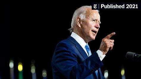 How Joe Biden Became a Steady Hand Amid So Much Chaos - The New York Times