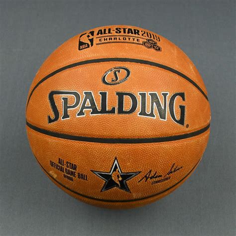 2019 NBA All-Star Game-Used Basketball (4th Quarter) | NBA Auctions