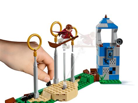 Building Toys LEGO HARRY POTTER MINIFIGURE HARRY QUIDDITCH UNIFORM WITH ...