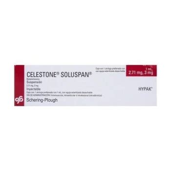 CELESTONE SOLUSPAN (BETAMETHASONE) SUSP. INY 1ML *NON SHIPPABLE OUT SIDE OF MEXICO!! - Farmacia ...