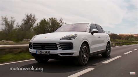 MotorWeek Gets First Look At Porsche Cayenne E-Hybrid - 6SpeedOnline