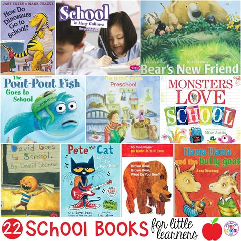 School Books for Little Learners - Pocket of Preschool