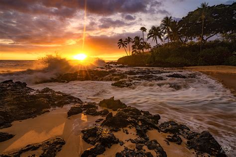 Maui Sunset | Makena Cove, Maui, Hawaii | Mickey Shannon Photography