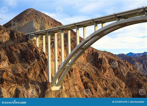 Mike O`Callaghan - Pat Tillman Memorial Bridge. Stock Photo - Image of ...