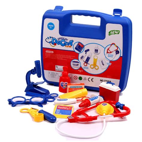 1 Set Pretend Play Toys Doctor Medical Kit For Doctor Play Set Children's Pretend Play Medical ...