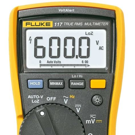 Multímetro FLUKE 117 Digital True RMS com Detector de Tensão sem Contato