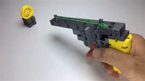 3d printed rubber band gun - kbricks - YouTube