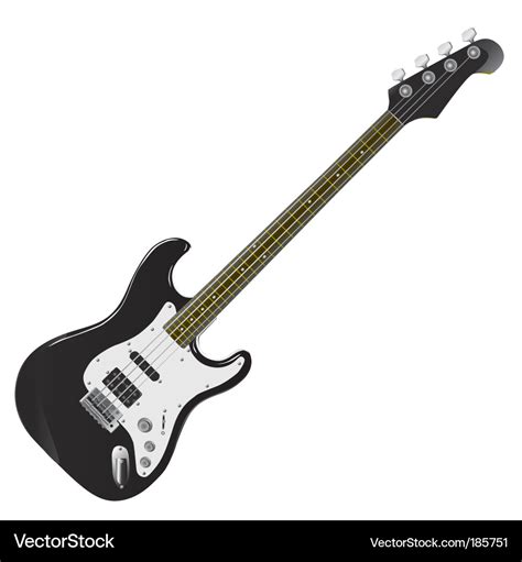 Bass guitar Royalty Free Vector Image - VectorStock