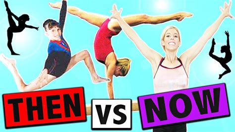 Retired Gymnast Tries Old Competition Moves 10 Years Later | Do you know a former gymnast that ...