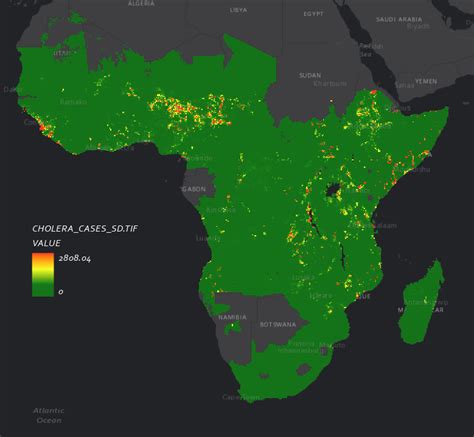 Cholera World Map