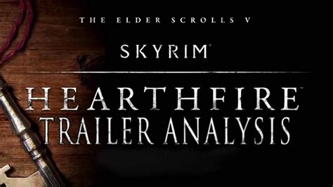 Skyrim Hearthfire DLC trailer analysis - YouTube