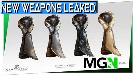 New World - 7 New Weapons Leaked! - MGN