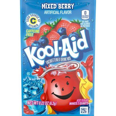 Kool-Aid Mixed Berry Unsweetened (0.22 oz) - Instacart