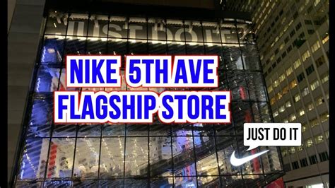 NIKE 5th AVE FLAGSHIP STORE - NEW YORK CITY - YouTube