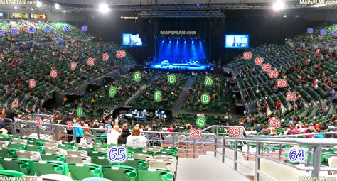 Melbourne Rod Laver Arena - Stage view from Section 65 - Row HH - Seat ...