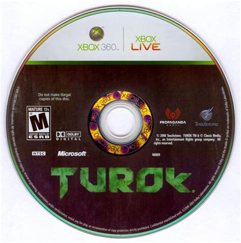 Turok (2008) Xbox 360 box cover art - MobyGames