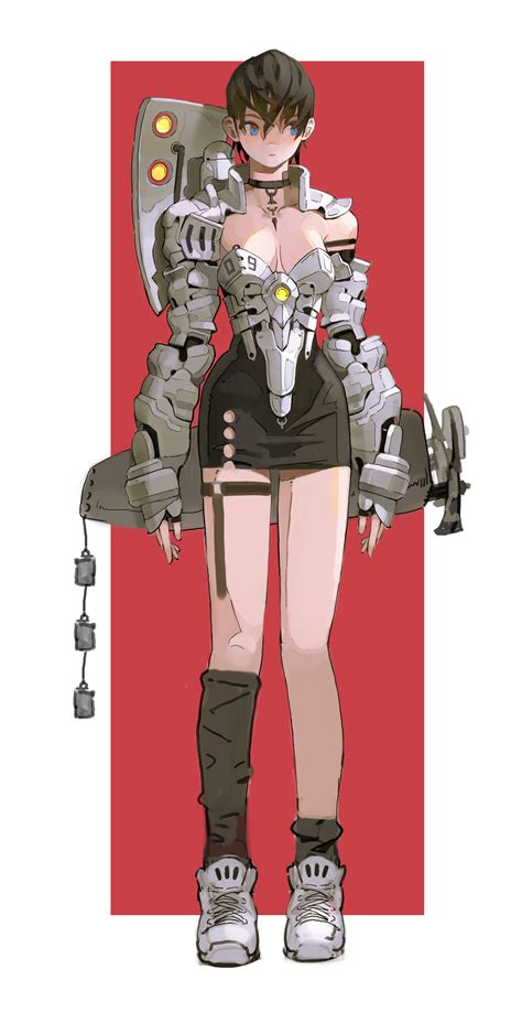 IronCream, hyeonsick choi (aruana sick) | Character art, Character design, Anime character design