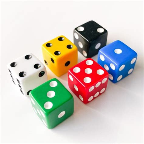 Dice - 6 sided (16mm) - Print & Play