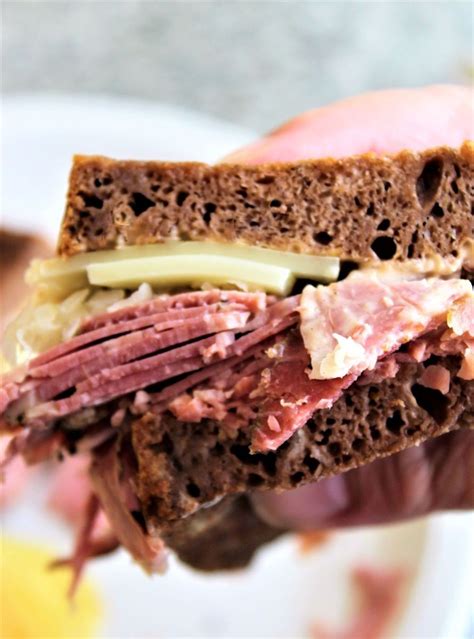 Gluten Free Mock Rye Bread & Reuben Sandwich | Recipe | Gluten free rye bread, Gluten free ...