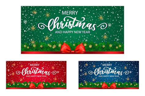 Christmas Banner Design Collection Graphic by iftikharalam · Creative ...