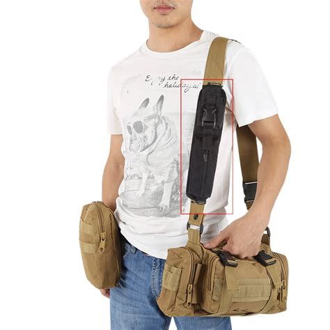 Tactical Backpack Shoulder Strap 1PC Outdoor Bag Strap Bags EDC Tool Tactical Accessory Pouch ...