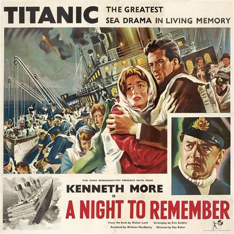 A Night to Remember (1958) ~ vintage everyday