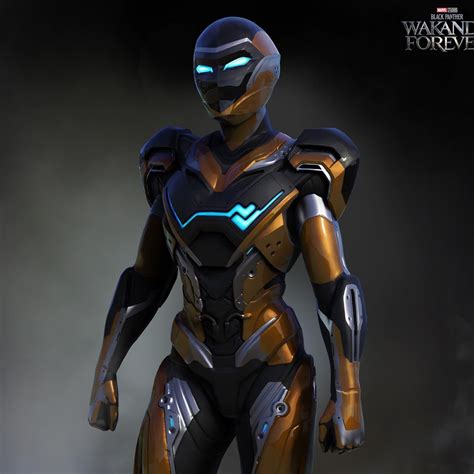 Phil Saunders' concept art for Ironheart MK II's undersuit : r/ironman