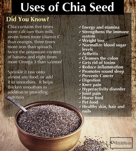 The Top 3 Health Benefits of Chia Seeds | Chia benefits, Chia seeds ...