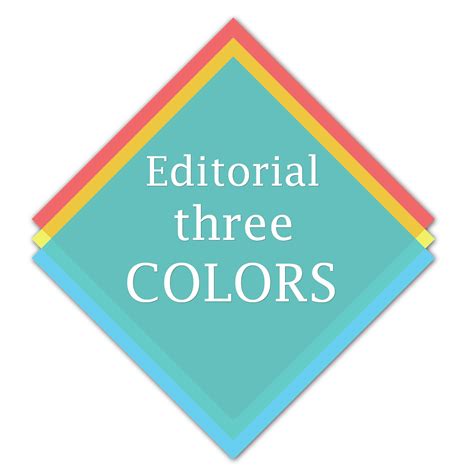Editorial Three Colors