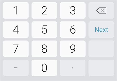 Is there a way to remap the android numeric keyboard to give the ...