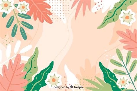 Hand Drawn Abstract Floral Background | Floral background, How to draw hands, Abstract