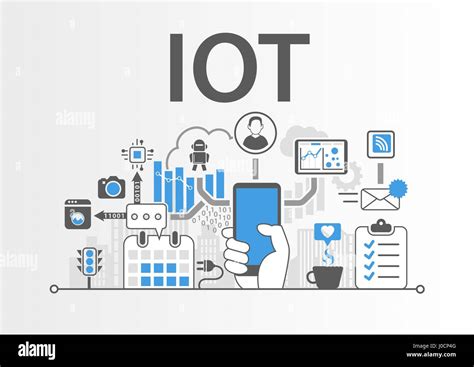 IOT Internet of Things concept as vector illustration Stock Vector Image & Art - Alamy