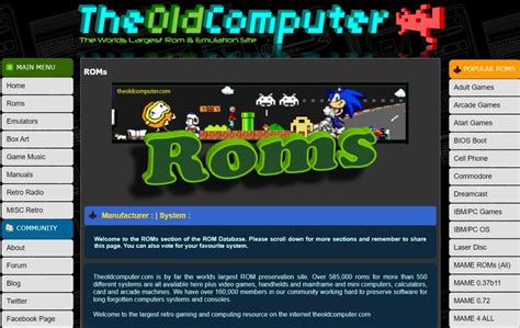 20 Best ROM Download Sites for Free Game ROMs (2024)