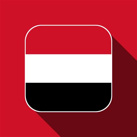 Yemen flag, official colors. Vector illustration. 11853031 Vector Art ...