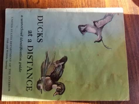 VINTAGE BOOK, DUCKS at a Distance a waterfowl identification guide $20. ...