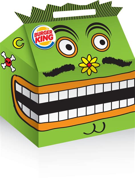 Burger King Kids Box Design on Behance