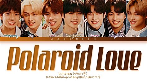 ENHYPEN POLAROID LOVE Lyrics (Color Coded Lyrics) Chords - Chordify