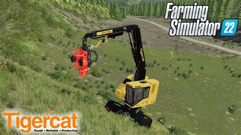 FS22 🚧 Tigercat LH 822D 🚧 Farming Simulator 22 Mods - YouTube