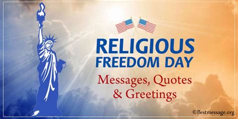 Religious Freedom Day Messages, Quotes & Greetings