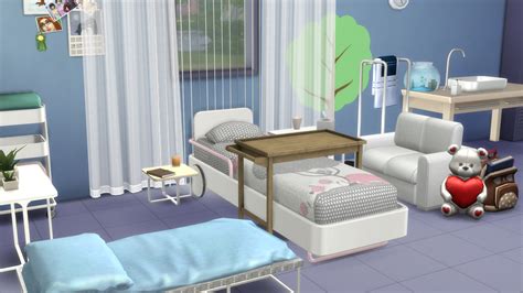 Sims 4 Stuff by Linnypig: Sims 4 Hospital Room